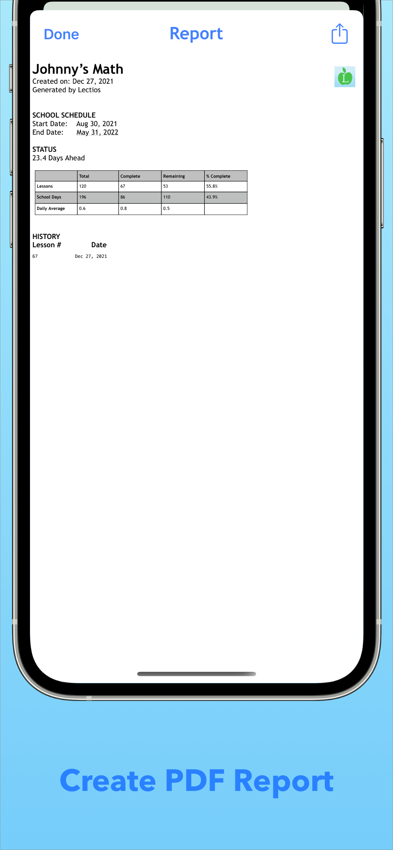 Lectios screenshot