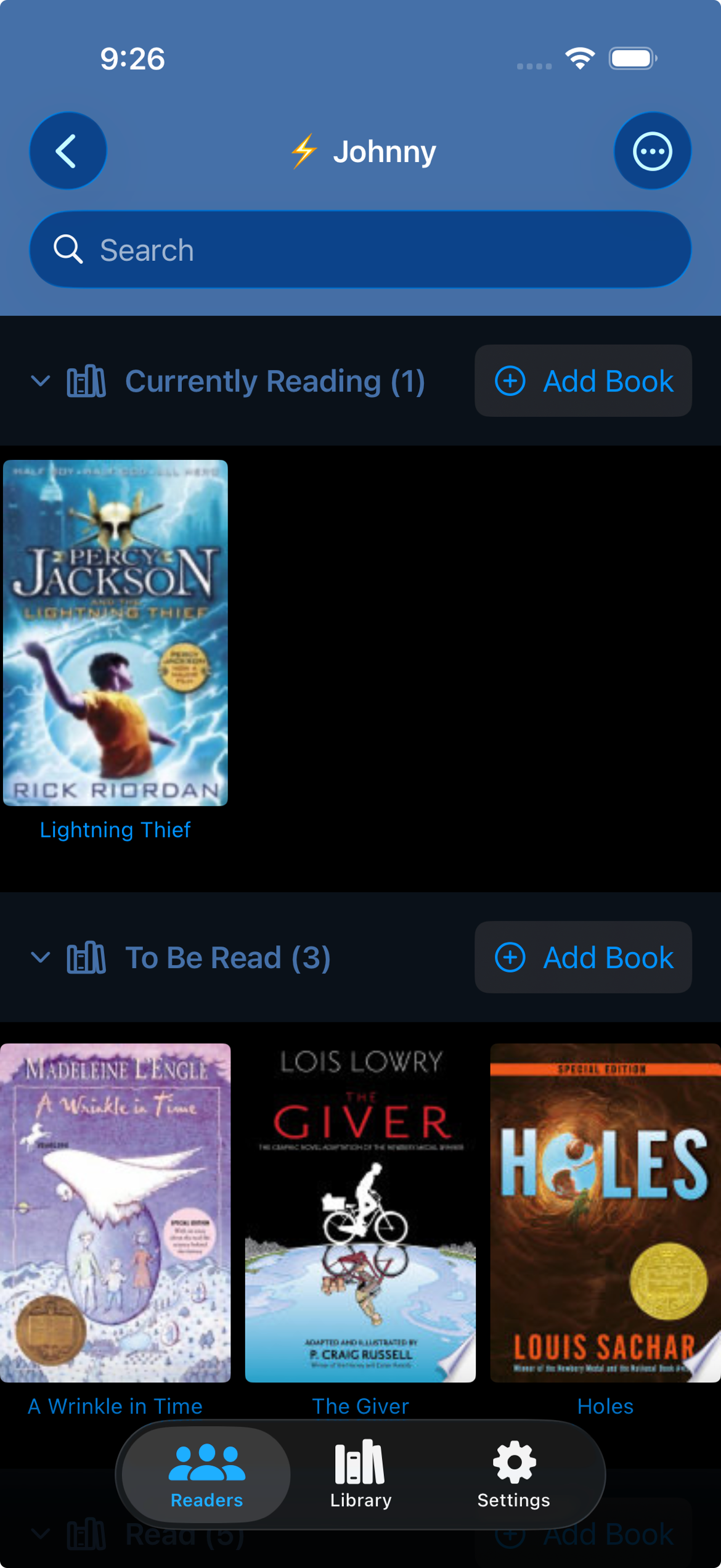 ReadingTime screenshot