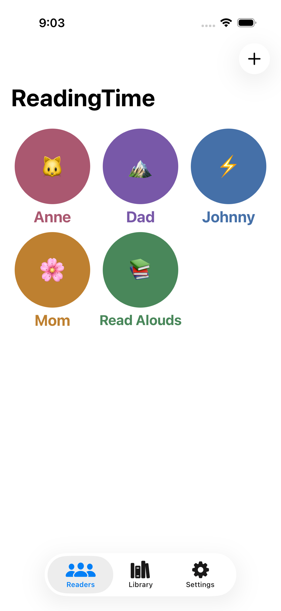 ReadingTime screenshot